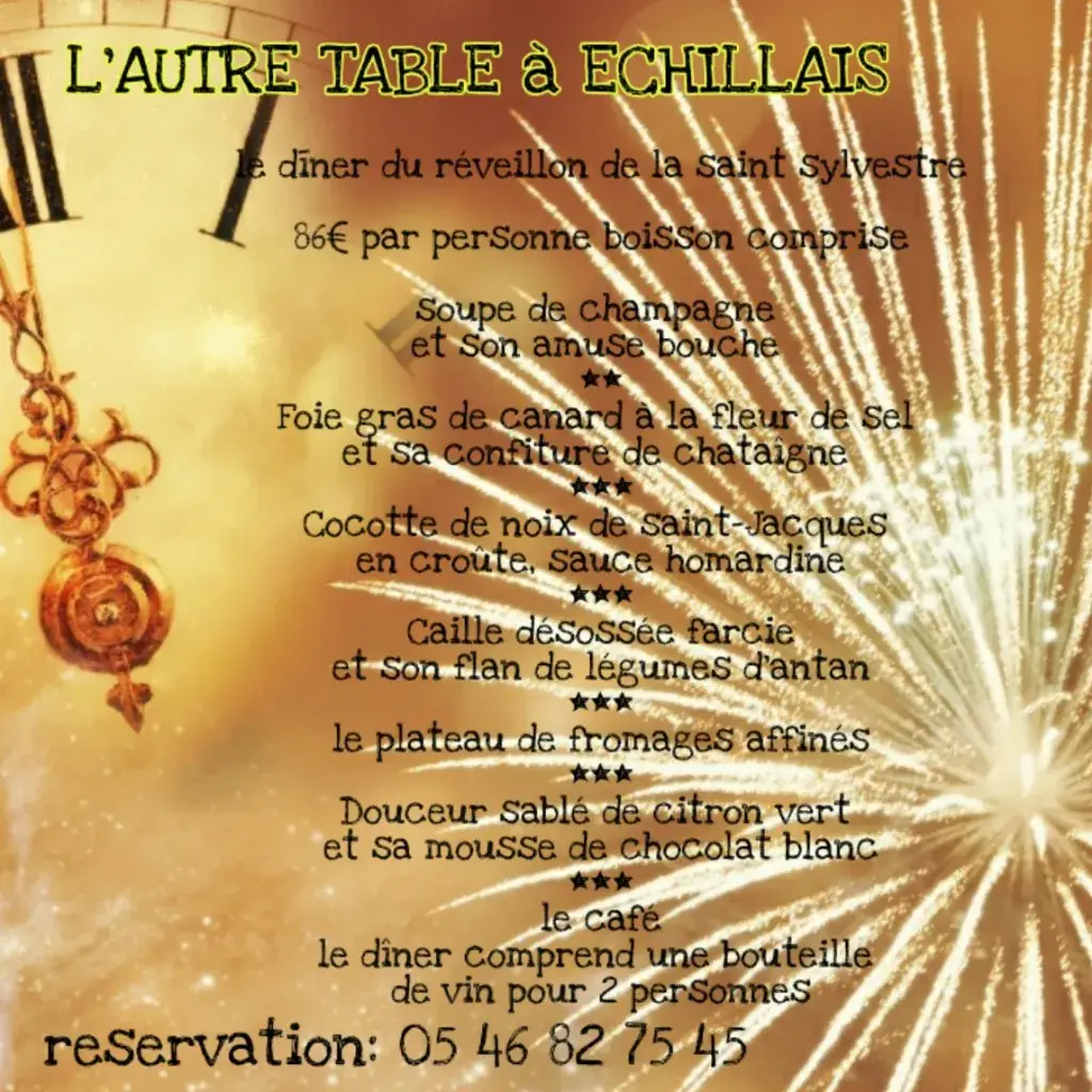 Menu_L'autre Table_Échillais_image_1