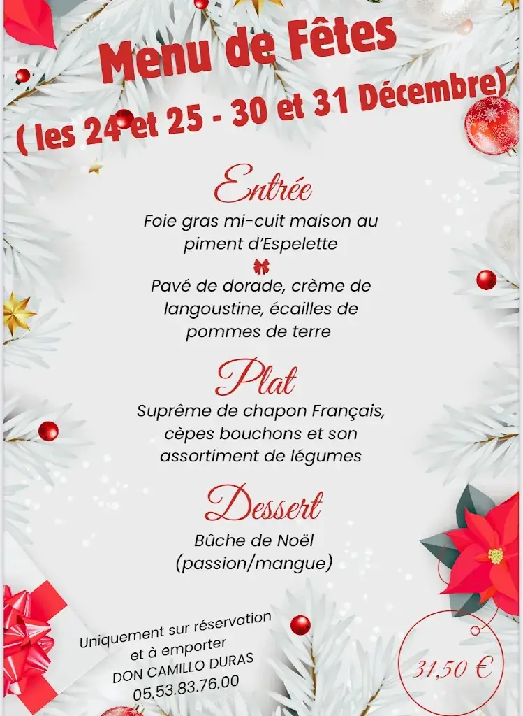 Menu_Don Camillo_Duras_immagine_1