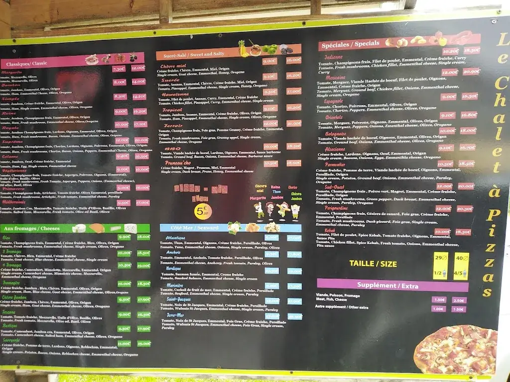 Menu_Le chalet à Pizzas_Duras_image_1