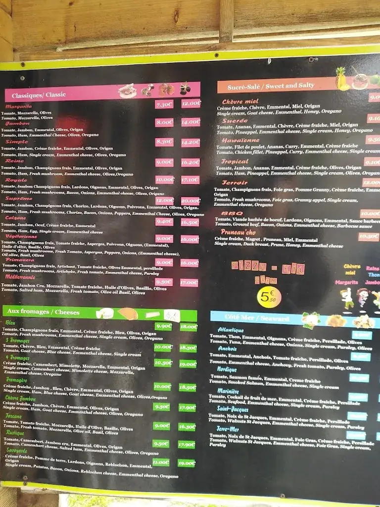 Menu_Le chalet à Pizzas_Duras_image_3