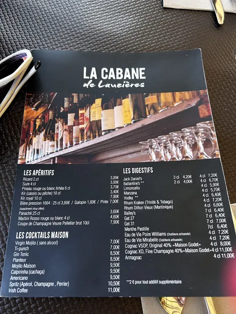 Menu_La Cabane de Lauzieres_Nieul-sur-Mer_image_1