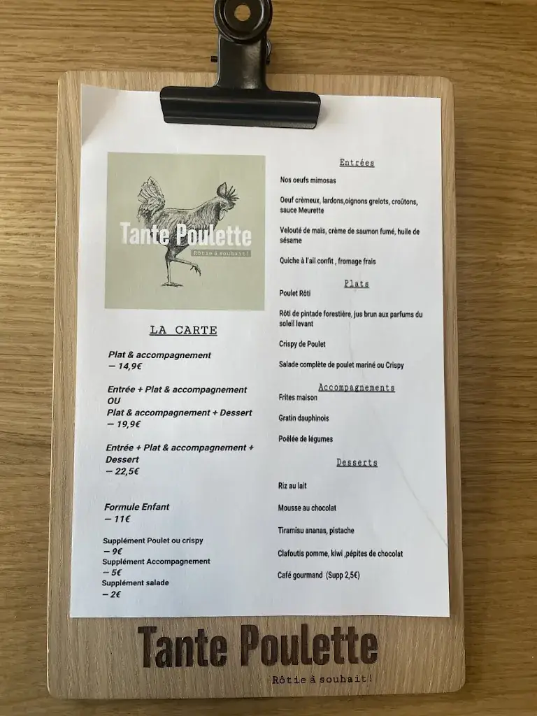 Menu_Tante poulette_Estillac_image_2