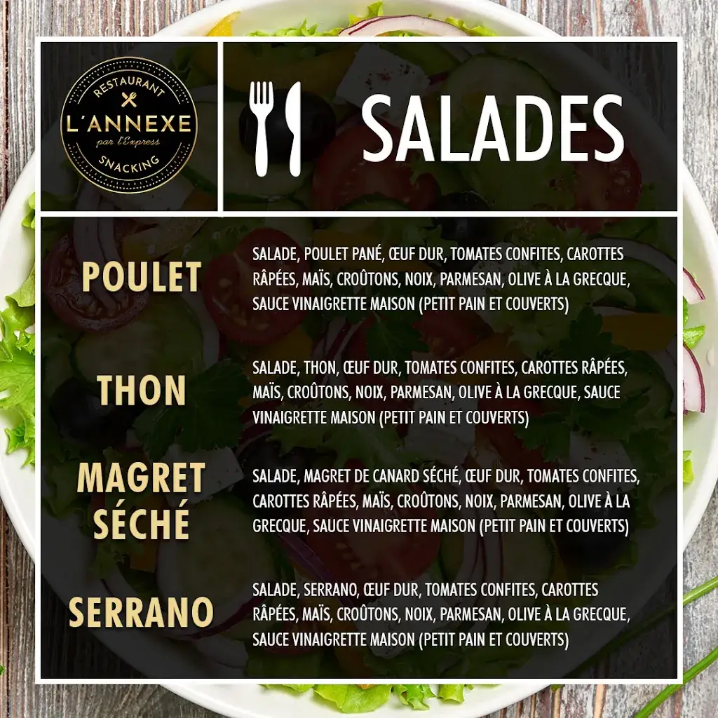 Menu_L'Annexe by l'Express - restaurant et Snacking à Le Passage d'Agen / Estillac _Passage_image_1