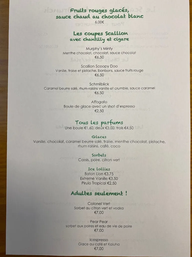 Menu_Le Scallion_Égletons_image_2