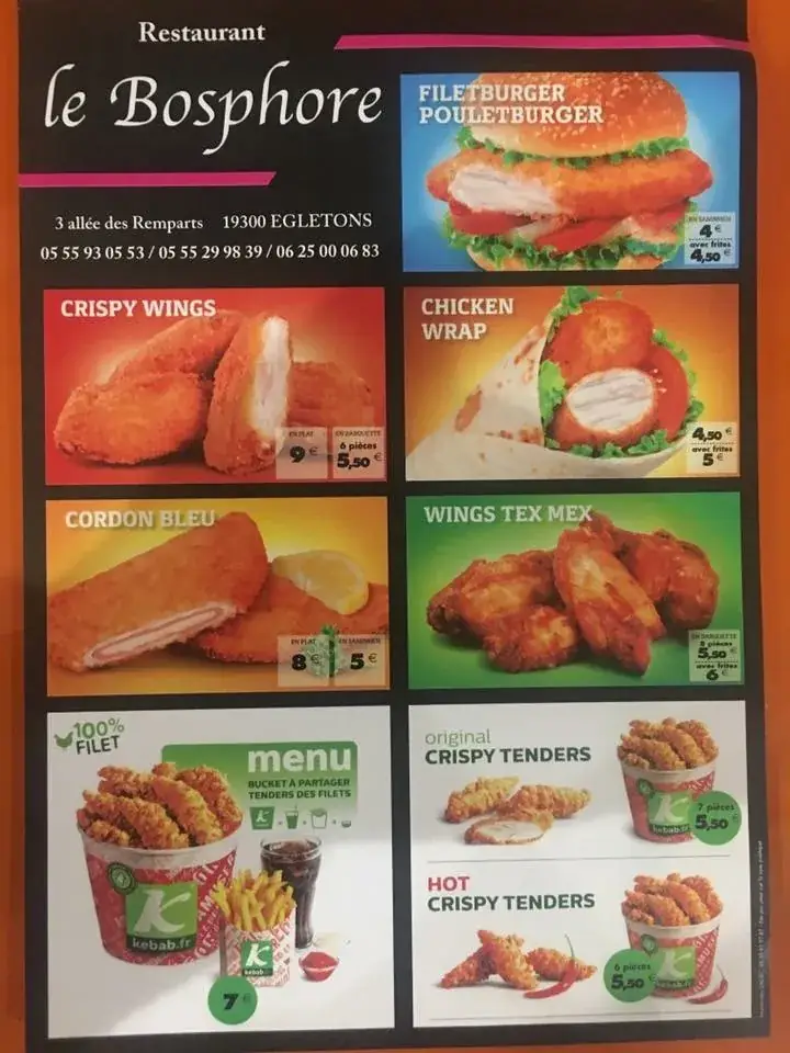 Le Bosphore_Égletons_menu_image_1