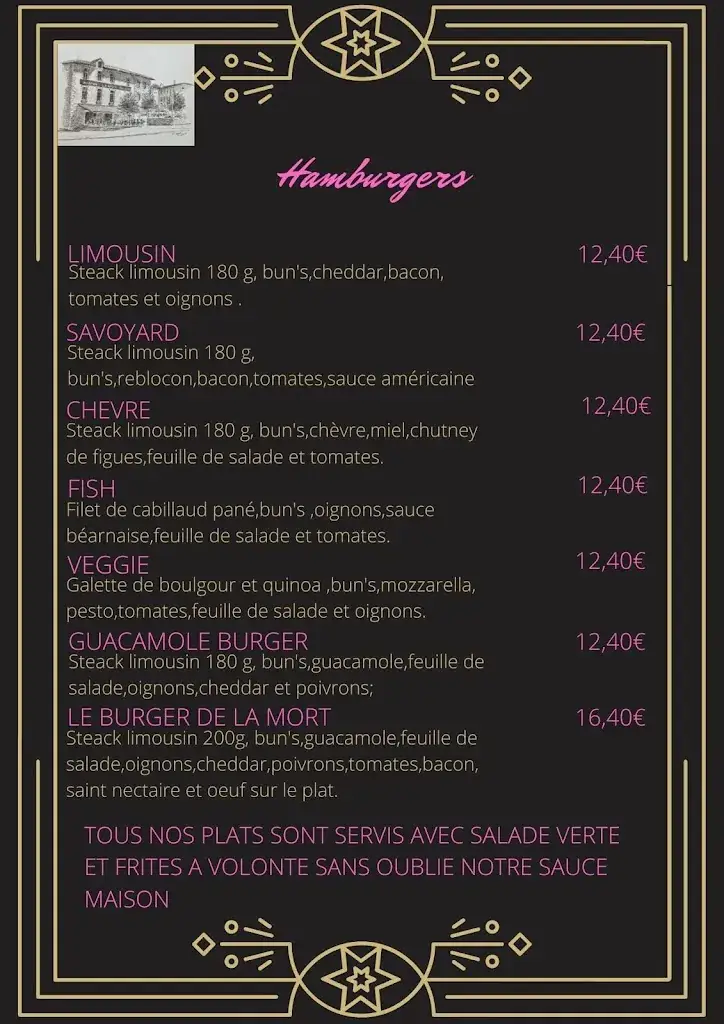 Menu_Restaurant La Cave_Eymoutiers_image_1