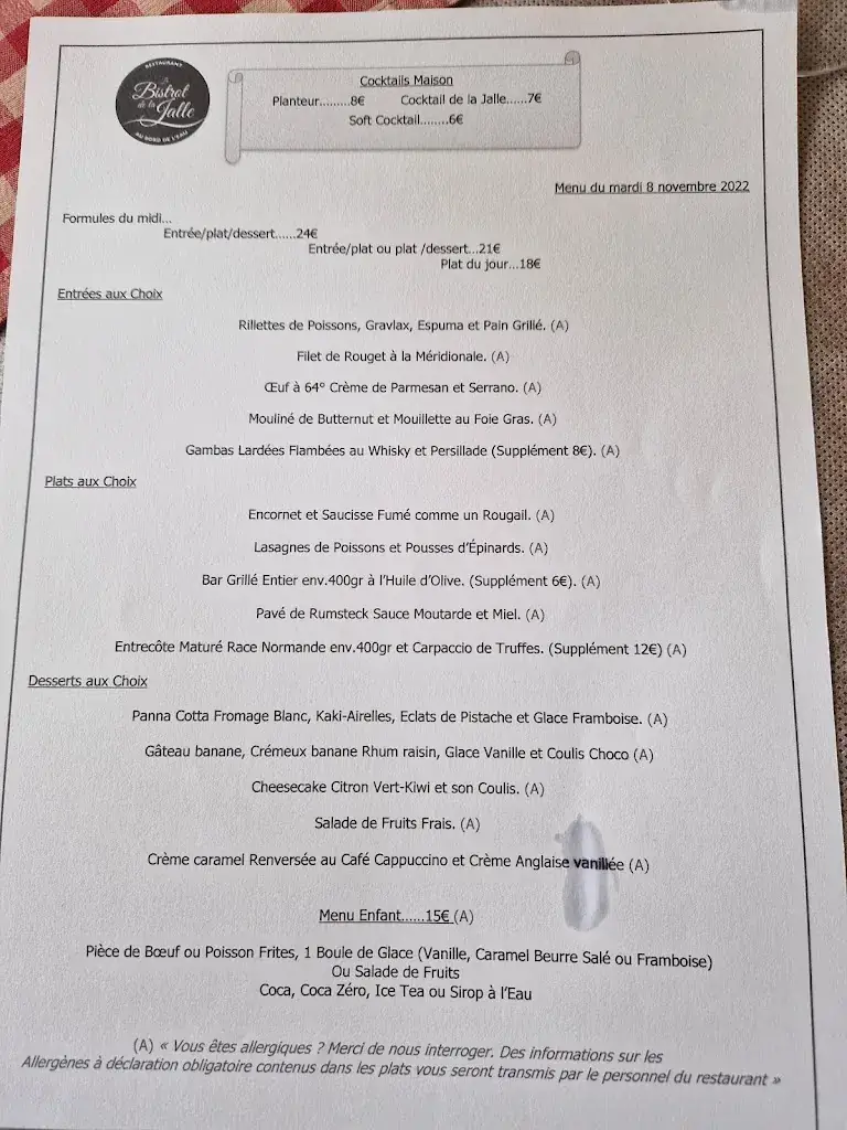 Menu_Le Bistrot de la Jalle_Eysines_image_3