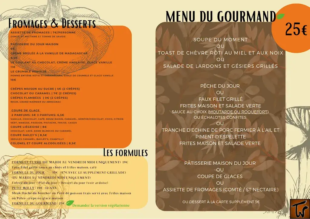 Menu_La Table De willy_Eysines_immagine_2