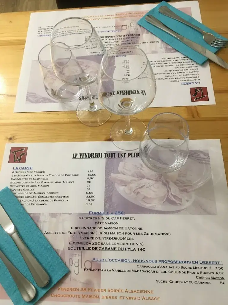 Menu_La Table De willy_Eysines_immagine_3