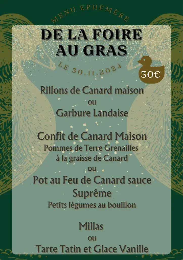 Menu_La Table De willy_Eysines_immagine_4