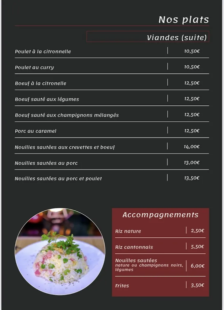 Menu_Restaurant Ben Thanh_Eysines_immagine_1