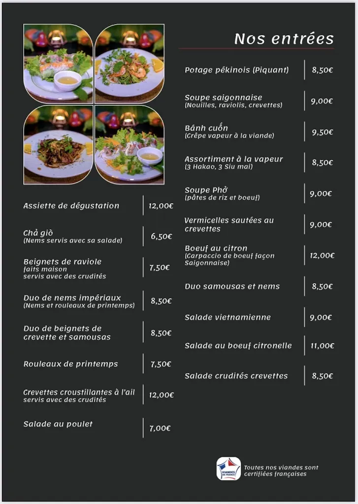 Menu_Restaurant Ben Thanh_Eysines_immagine_2