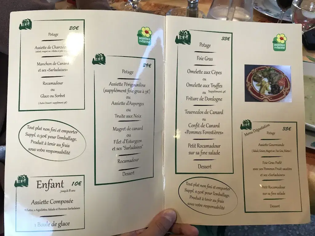 Menu_Auberge des Marthres_Salignac-Eyvigues_image_1