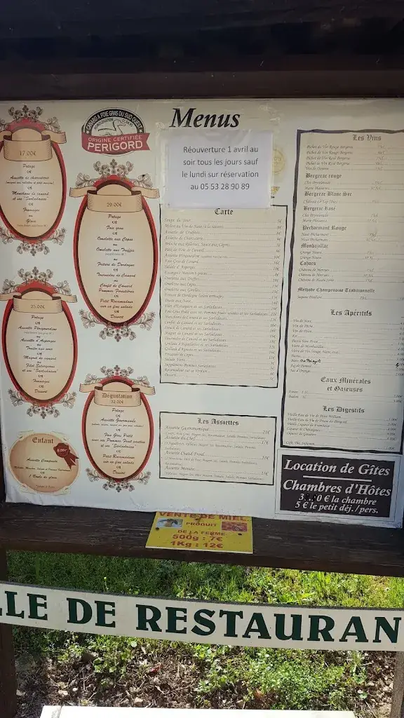 Menu_Auberge des Marthres_Salignac-Eyvigues_image_2