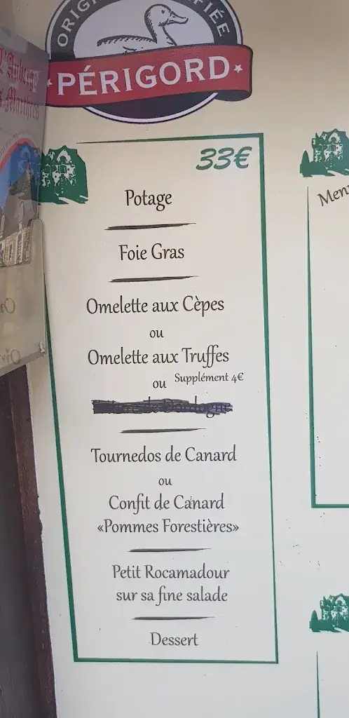 Menu_Auberge des Marthres_Salignac-Eyvigues_image_3