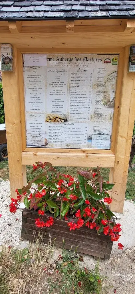 Menu_Auberge des Marthres_Salignac-Eyvigues_image_4