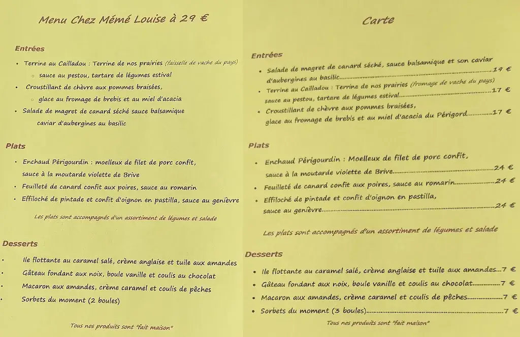 Menu_Chez Mémé Louise_Saint-Geniès_image_2