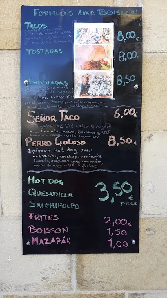 Menu_La Romita_Excideuil_image_3