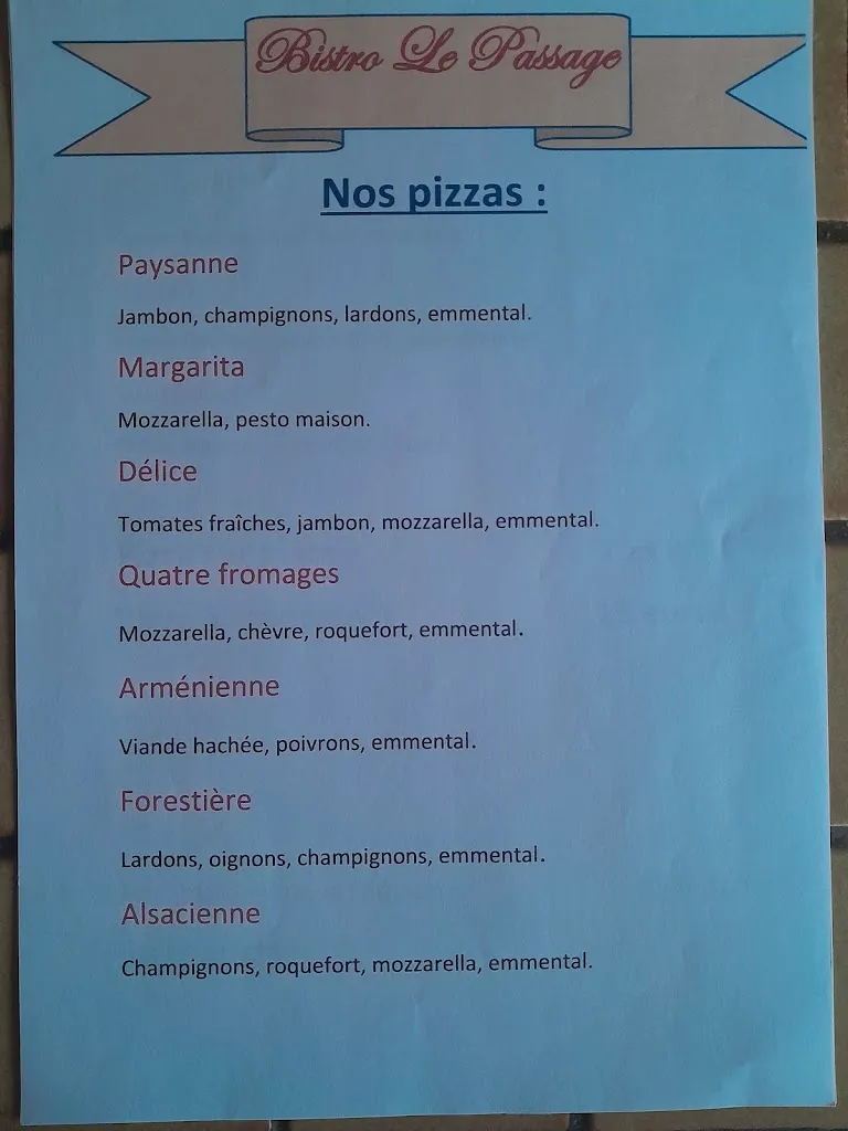 Menu_Bistro Le Passage_Tourtoirac_immagine_2