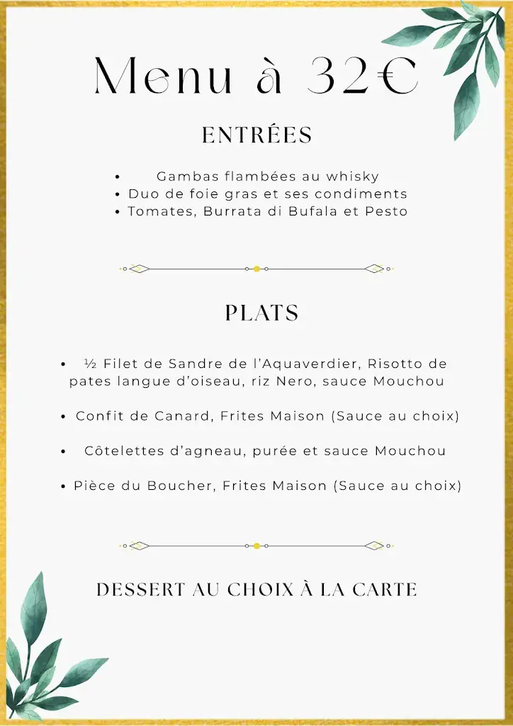 Menu_Bar Restaurant des Forges_Savignac-Lédrier_image_3