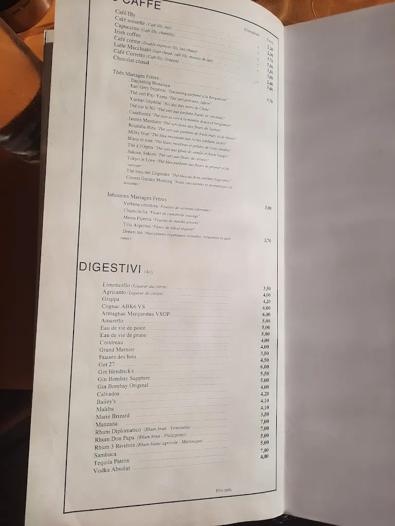 Menu_Restaurant Italien des Arcades_Eymet_image_1