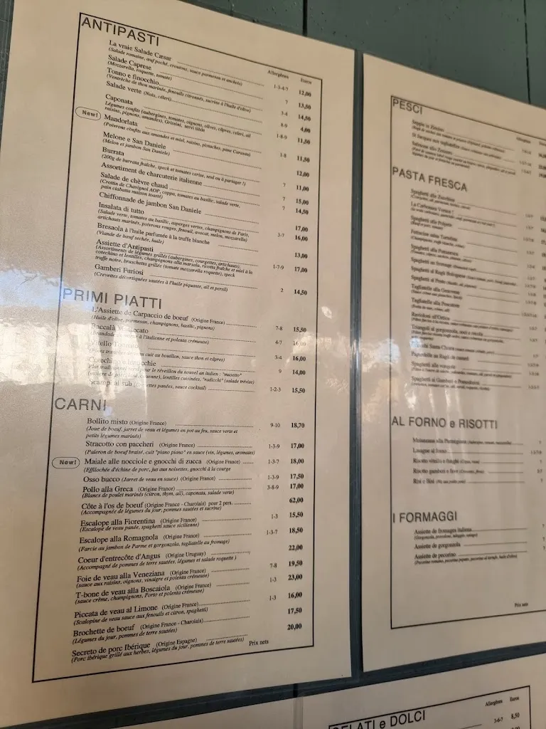 Menu_Restaurant Italien des Arcades_Eymet_image_4