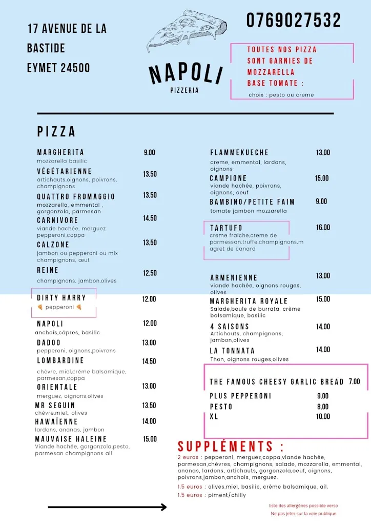 Menu_Pizzeria Napoli_Eymet_image_1