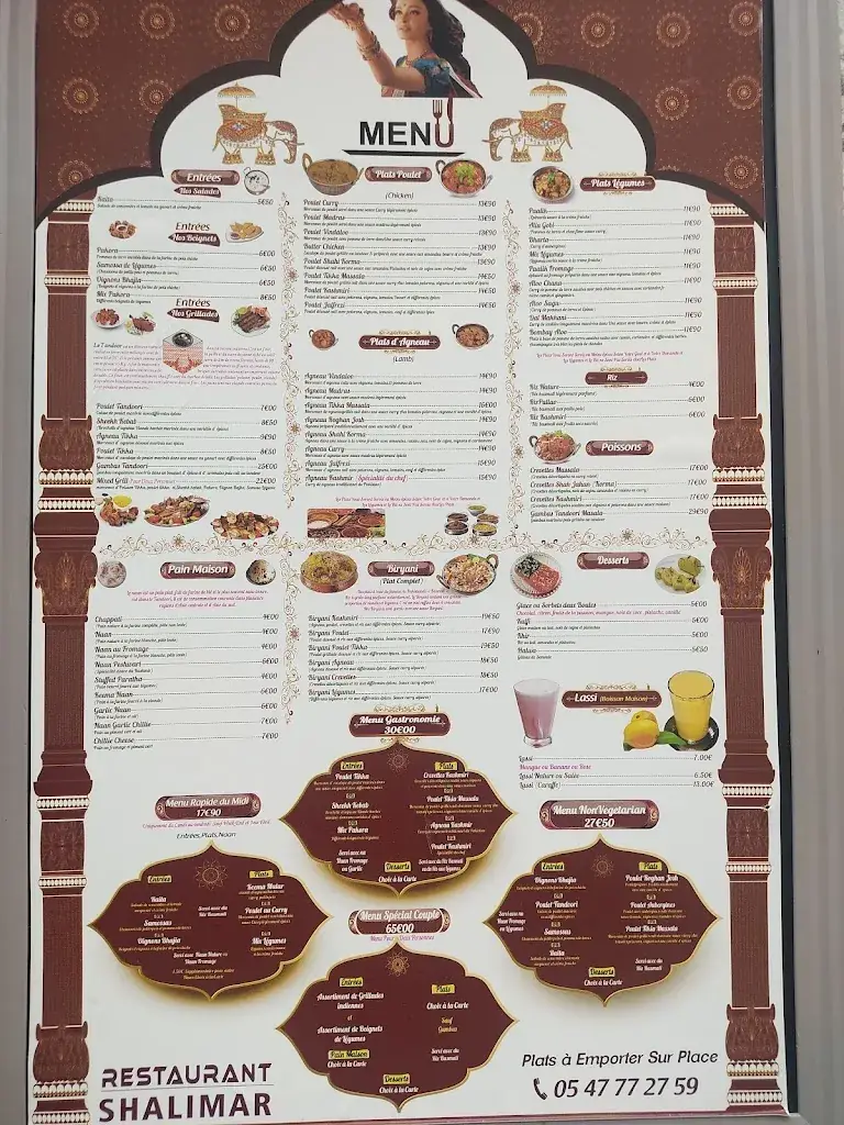 Menu_Restaurant Indien Shalimar Eymet_Eymet_image_2
