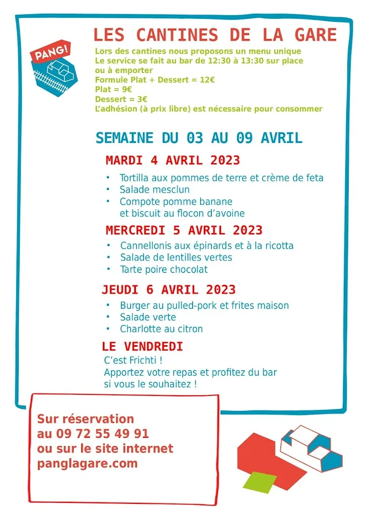 Menu_La Cantine de la Gare_Felletin_image_1