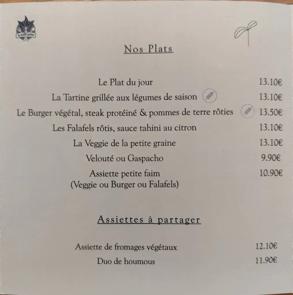 Menu_La petite graine_Limoges_image_3
