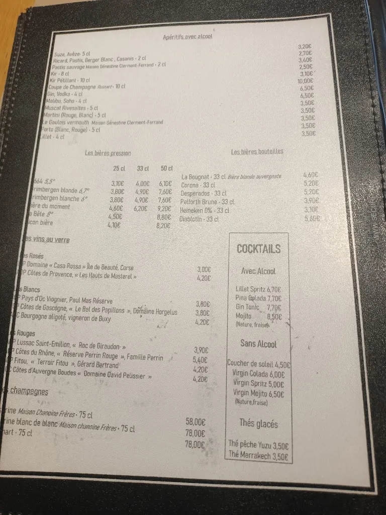 Menu_Brasserie Tabac Le Français_Issoire_image_4