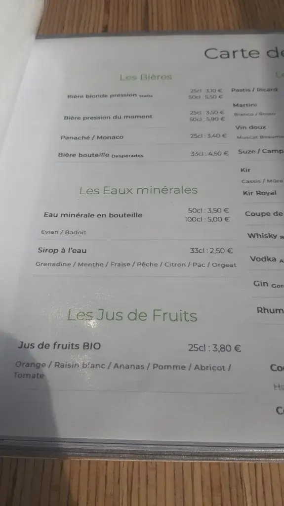 Menu_Restaurant Le Hiatus_Avignon_image_2