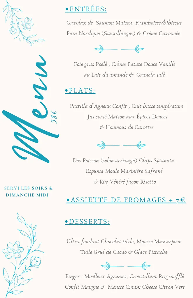 Menu_La loggia_Issoire_image_2