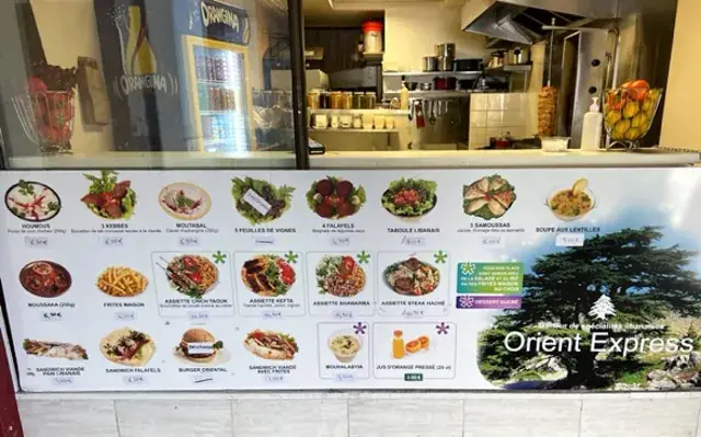 Menu_Orient Express votre restaurant traiteur libanais à Floirac_Floirac_image_4