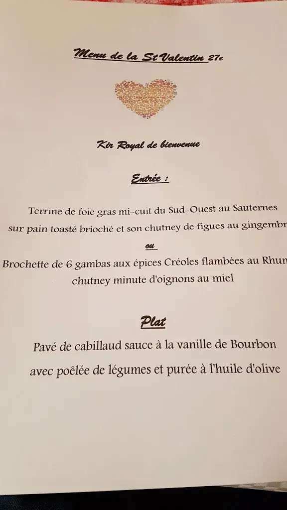 Menu_Cafe Restaurant Le Caoulet_Foulayronnes_image_1