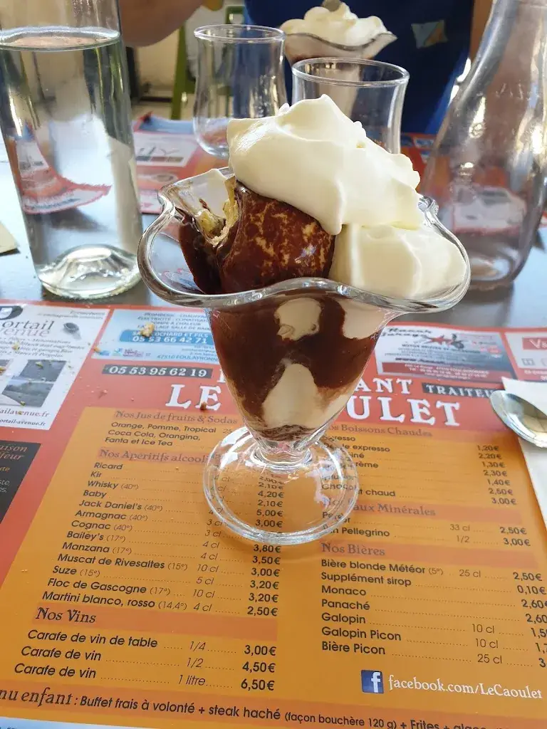 Menu_Cafe Restaurant Le Caoulet_Foulayronnes_image_9
