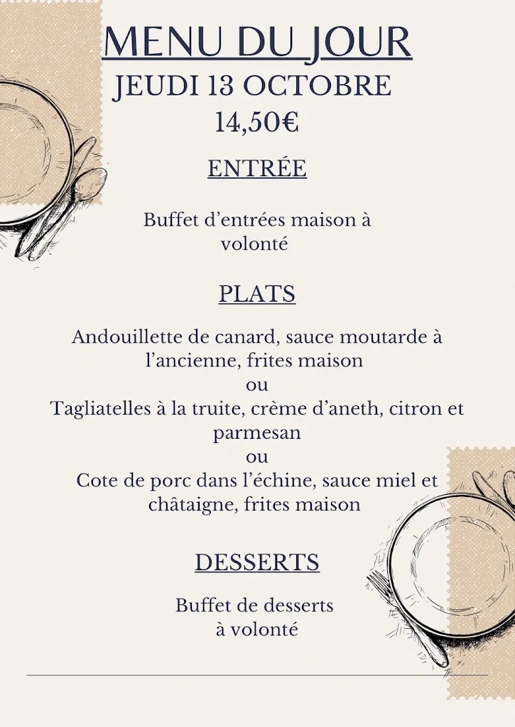 Menu_La table gourmande_Foulayronnes_image_1