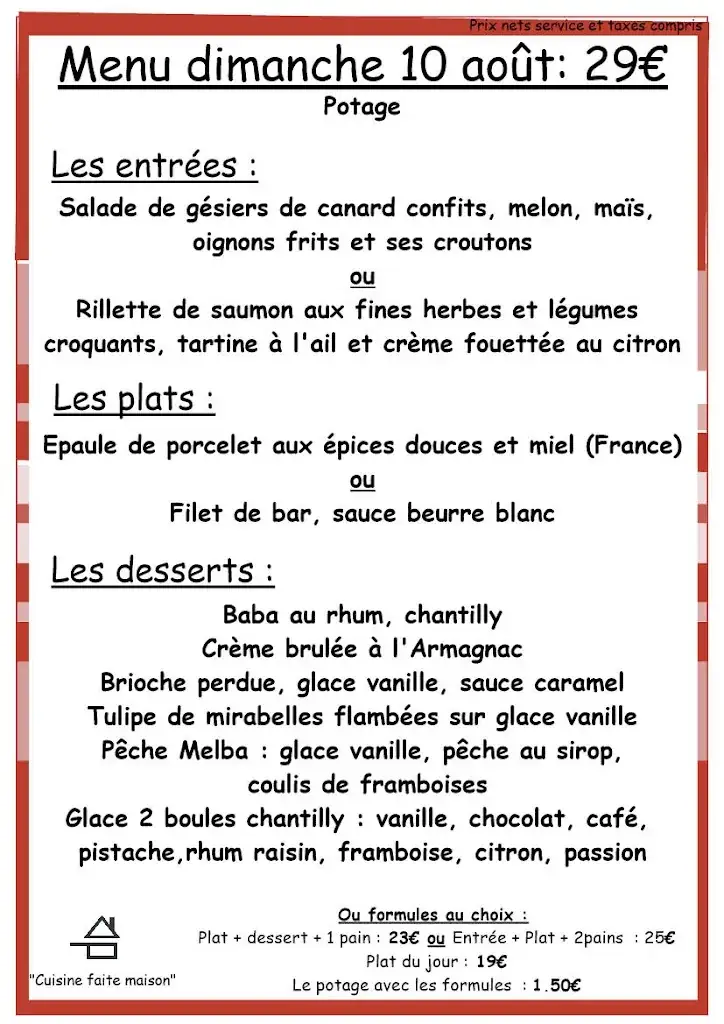 Menu_Le Relais_Gabarret_image_1