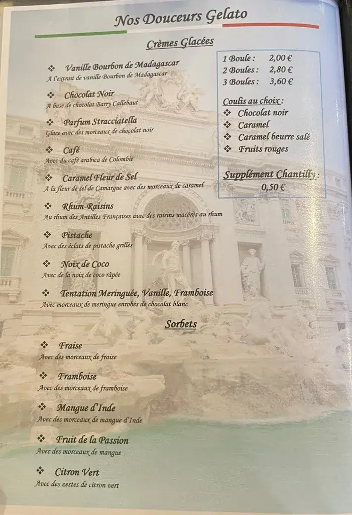 Menu_Restaurant Italien Pizzeria La Dolce Vita_Fumel_immagine_1