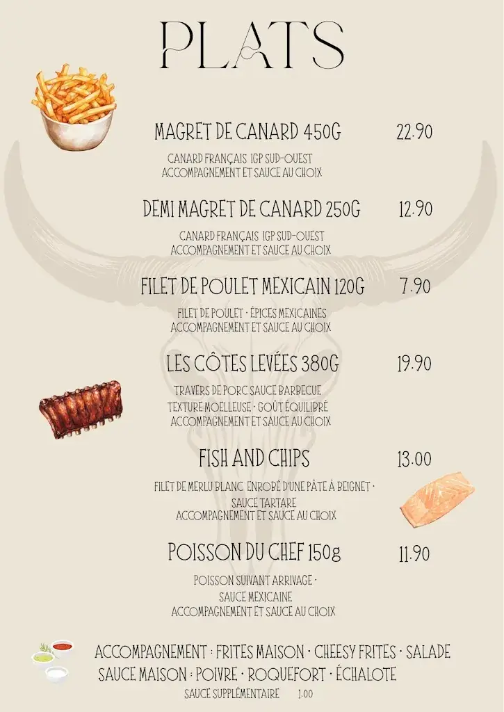 Menu_Le Clover Steakhouse Montayral_Montayral_image_1