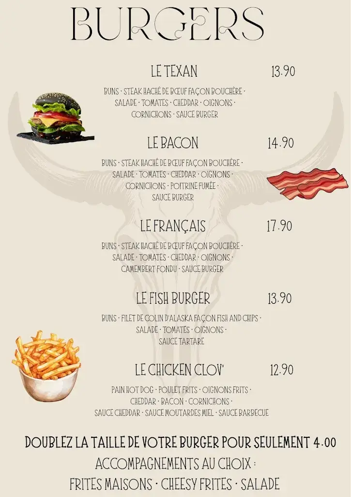 Menu_Le Clover Steakhouse Montayral_Montayral_image_2