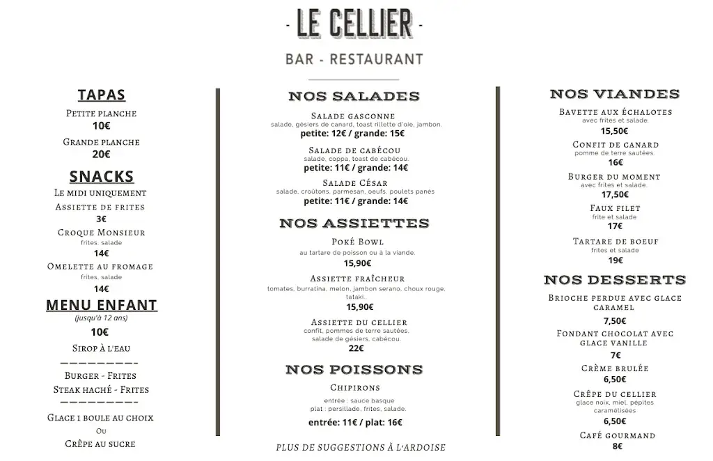 Menu_Restaurant Le Cellier_Saint-Front-sur-Lémance_image_2