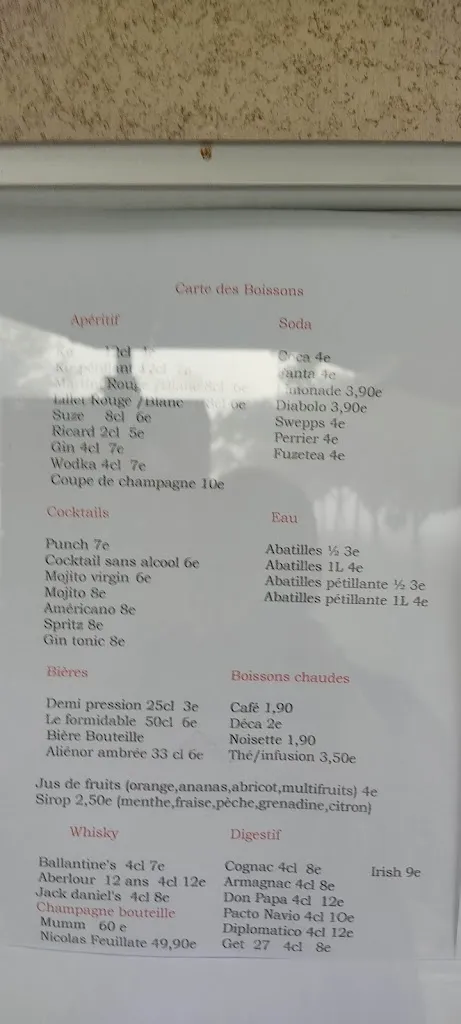 Menu_Restaurant Chez Carles_Saint-Germain-de-la-Rivière_immagine_3