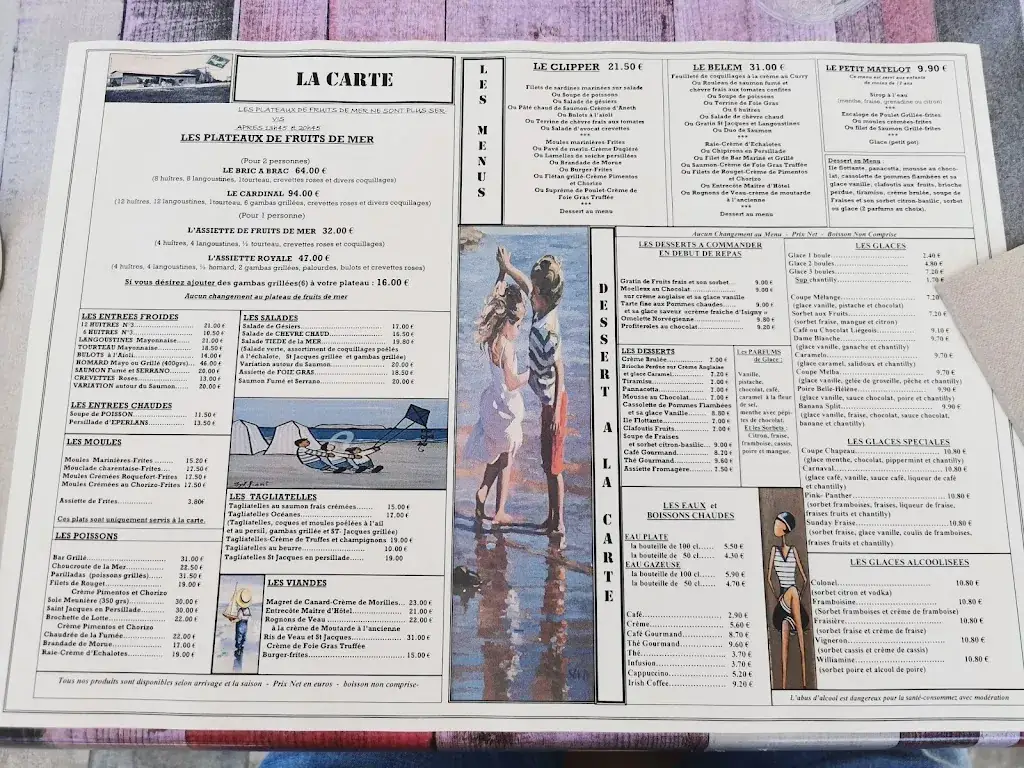 Menu_Restaurant La Fumée_Fouras_image_4