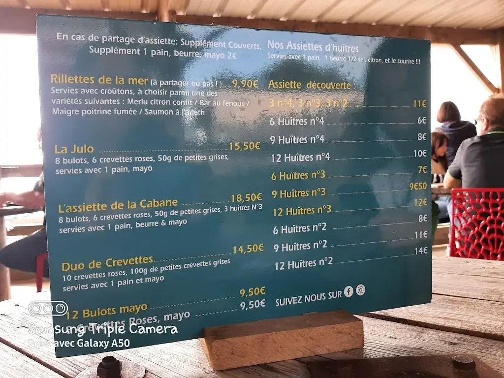 Menu_La Cabane à Jules_Fouras_immagine_1