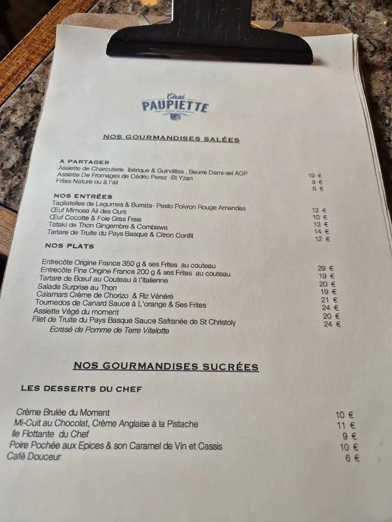 Menu_Chai Paupiette_Gaillan-en-Médoc_image_2