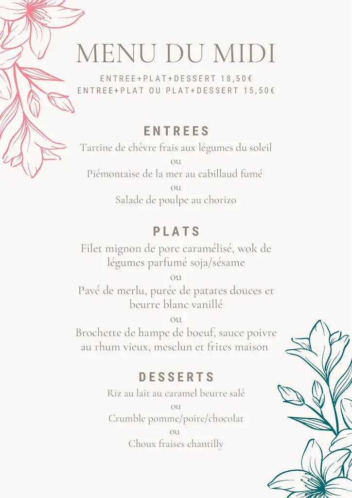 Menu_La Brasserie Foch_Lesparre-Médoc_image_1