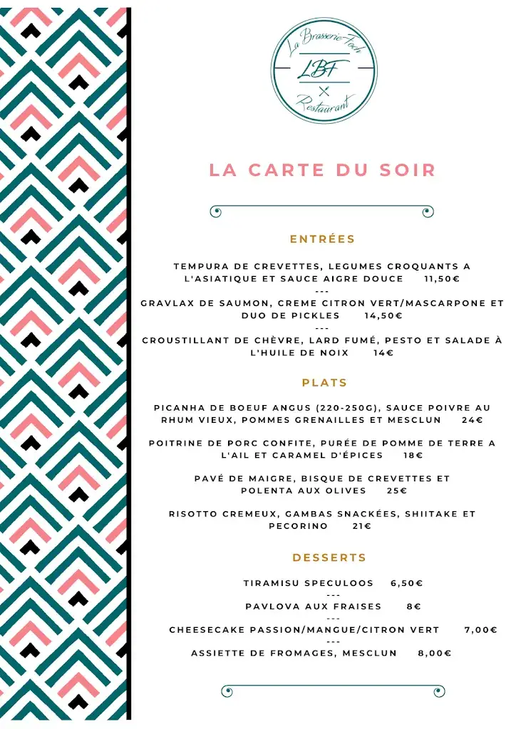 Menu_La Brasserie Foch_Lesparre-Médoc_image_2