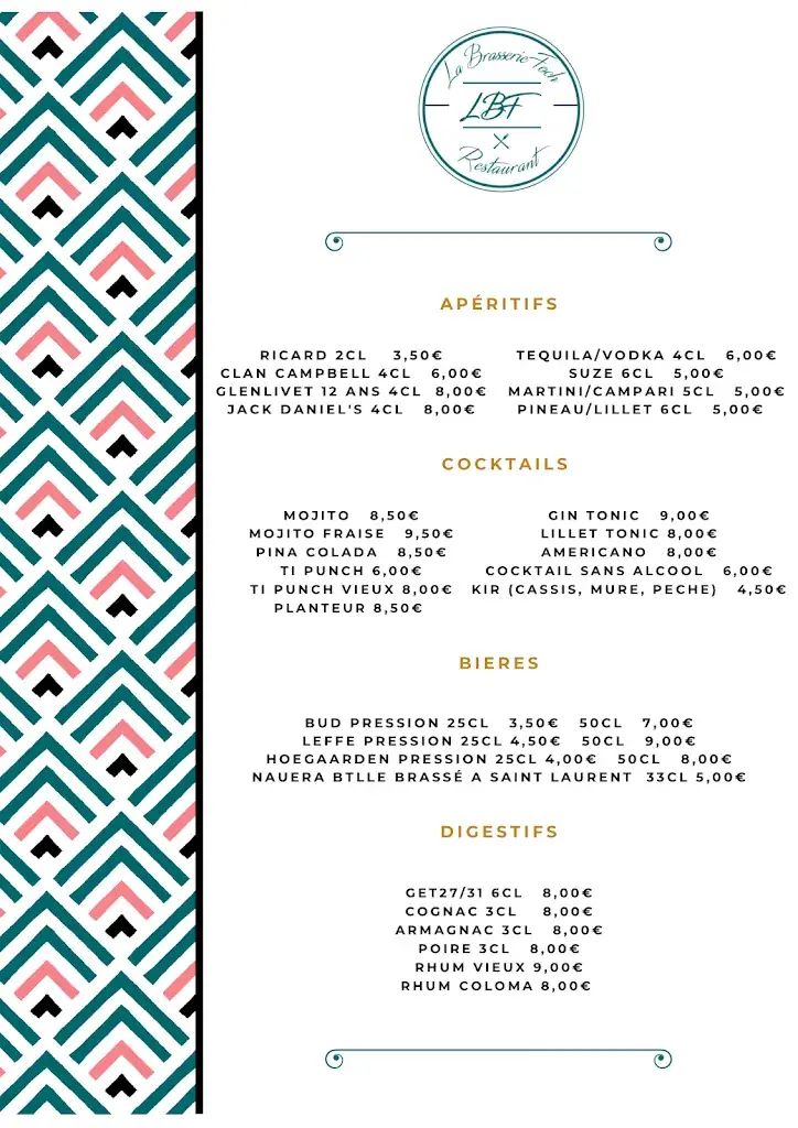 Menu_La Brasserie Foch_Lesparre-Médoc_image_3