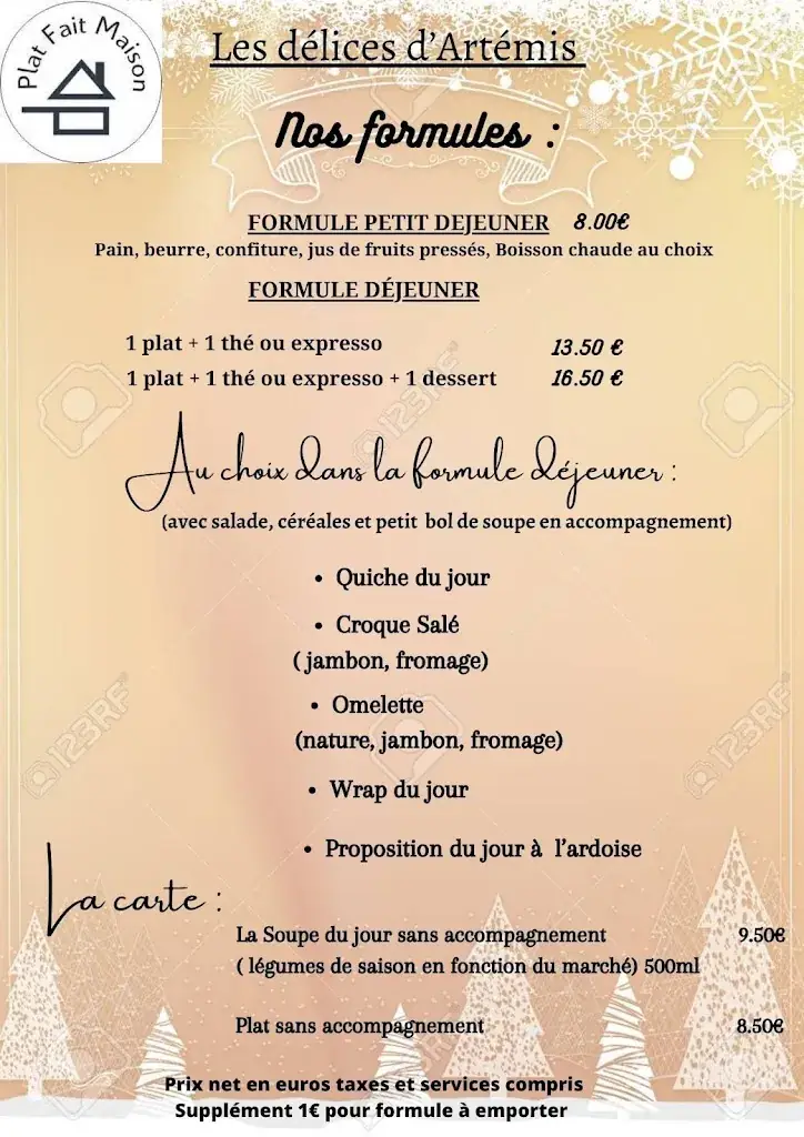 Menu_La Maison d'Artémis - Artisan Torréfacteur_Lesparre-Médoc_image_2
